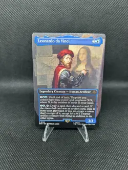 MTG Leonardo da Vinci Borderless - Assassin's Creed #118 - Image 1