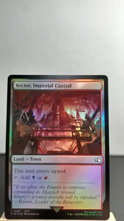 Vector, Imperial Capital Foil Land Common [NM] - MTG FIN - Image 1