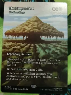 The Banyan Tree - The Great Henge (Borderless) - 41 - TLA - NM - MTG - Image 1