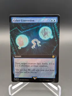 Cyber Conversion (Extended Art) (Surge Foil) Universes Beyond: Doctor Who Foil - Image 1