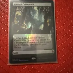 Verdant Catacombs Zendikar Rising Expeditions Foil - Image 1