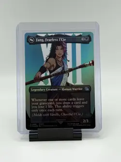 Fang, Fearless l'Cie (Borderless) Final Fantasy Foil - Image 1