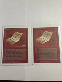 False orders MTG Revised Edition Magic - Image 1