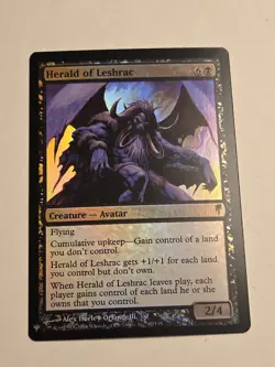 Herald of Leshrac X1 FOIL The List Reprints MTG - Image 1