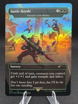Fortnite MTG Secret Lair Battle Royale Triumph of the Hordes Foil - Image 1