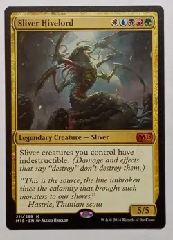 MTG - Sliver Hivelord - Core Set 2015 211/269 - Regular Mythic - Sliver Typal - Image 1