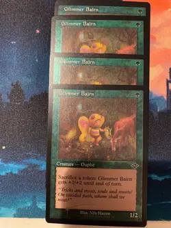 MTG Modern Horizons 2 Glimmer Bairn Retro Frame Foil Etched x 4 - Image 1