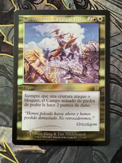 Powerstone Minefield (Foil) - Apocalypse APC - SP/NM Spanish MTG - Image 1