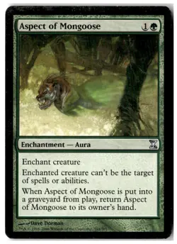 MTG Aspect of Mongoose - Time Spiral Moderately Played English - Image 1