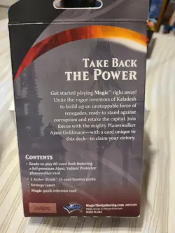 MTG Magic Ajani Valiant Protector Planeswalker Sealed Deck Aether Revolt #2 - Image 2