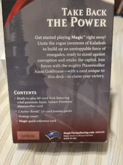 MTG Magic Ajani Valiant Protector Planeswalker Sealed Deck Aether Revolt #2 - Image 3