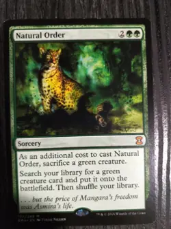 Natural Order Eternal Masters MTG Magic the Gathering - Image 1
