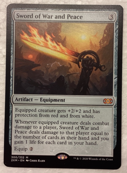 Sword of War and Peace [New Phyrexia] Magic MTG Cards NP - Image 1