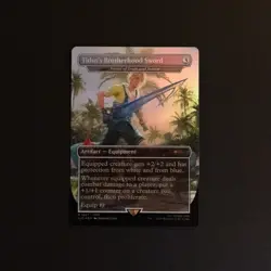 Tidus's Brotherhood Sword (Sword of Truth and Justice) Secret Lair Drop FOIL NM - Image 1