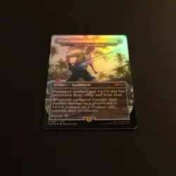 Tidus's Brotherhood Sword (Sword of Truth and Justice) Secret Lair Drop FOIL NM - Image 2