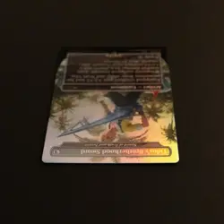 Tidus's Brotherhood Sword (Sword of Truth and Justice) Secret Lair Drop FOIL NM - Image 4