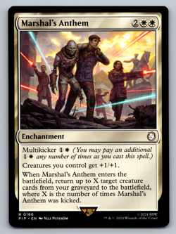 Marshal's Anthem R 0166 Universes Beyond: Fallout Regular - Image 1