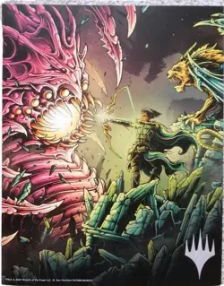 Magic the Gathering MTG Ikoria Vivien Reid Promo Poster Print Dan Mumford NEW - Image 1