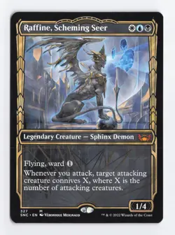 Raffine, Scheming Seer (Showcase) Normal M Streets of New Capenna MTG Card TCG N - Image 1