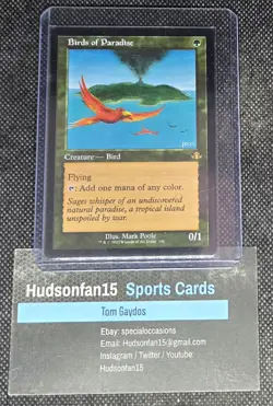 MTG - Birds of Paradise (#336) - Retro Frame - Dominaria Remastered - Image 1