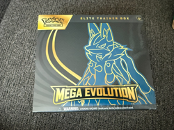 Pokemon TCG Mega Evolution Lucario Elite Trainer Box NEW FACTORY SEALED - Image 1