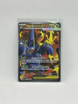 Pokemon TCG - Mega Heracross Ex 108/094 - Ultra Rare - Phantasmal Flames - Image 1