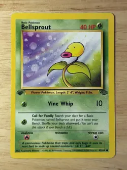Pokemon Jungle 1st Edition Bellsprout 49/64 1999 - Image 1