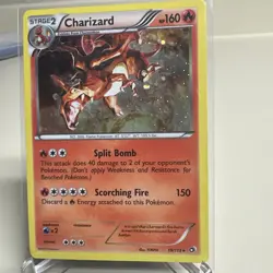 2013 Pokemon B&W Charizard-Holo LTR-Cosmos- M. Charizard #19/113 - NM - Image 4