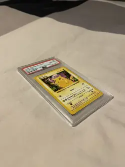 1999 Pokemon Game Pikachu Red Cheeks - Shadowless - PSA 8 - MN-MT #58 - Image 3