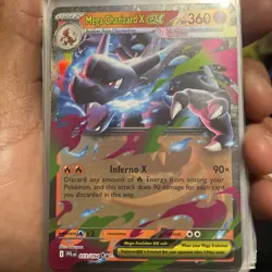 Pokemon TCG Mega Charizard X ex - Double Rare ME02: Phantasmal Flames 013/094 NM - Image 1