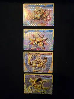 Pokemon TCG EVOLUTIONS Nidoking 46 Machamp 60 Omastar 19 Starmie 32 BREAK LOT - Image 1