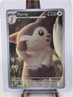 Furret 168/159 Sv09: Journey Together Holo NM Pokemon TCG - Image 1