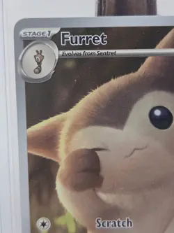 Furret 168/159 Sv09: Journey Together Holo NM Pokemon TCG - Image 2