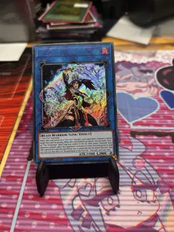 Yugioh Brotherhood Of The Fire Fist Peacock FIGA-EN017 Secret No Name Misprint - Image 1