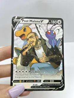 Post MaloneV HP180 Pokemon Metal Card-Collectible Gift Display. - Image 1