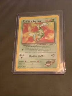 Pokemon Rocket’s Scyther Gym Heroes Holo Card 13/132 MP Condition - Image 1