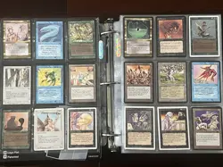 Awesome! Vintage Magic Gathering 1008 Cards Collection Binder Alpha Mtg Lot - Image 3