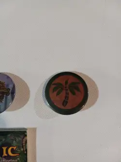 MTG Mirage Pin Button Set of 3 + Instruction Booklet Lot Magic the Gathering - Image 4