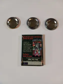 MTG Mirage Pin Button Set of 3 + Instruction Booklet Lot Magic the Gathering - Image 5