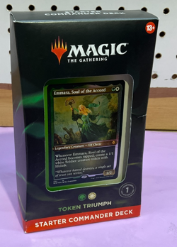 Magic: The Gathering Starter Commander Deck - Token Triumph Green-White Edition - Image 1