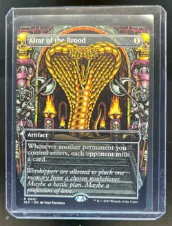 2025 Magic MTG Secret Lair Encyclopedia Altar Of The Brood #0001 - Image 1