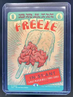 2025 Magic MTG Secret Lair Encyclopedia Brain Freeze #0002 - Image 1