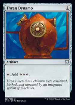 MTG - Thran Dynamo - Commander 2019 - Medium Play - Normal - Image 1