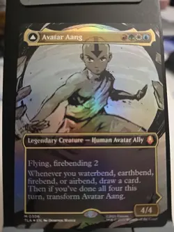 Avatar Aang (Borderless) Avatar: The Last Airbender Foil - Image 1