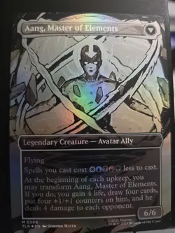 Avatar Aang (Borderless) Avatar: The Last Airbender Foil - Image 2