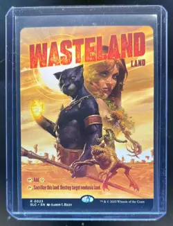2025 Magic MTG MTG Wastleland Land Secret Lair Borderless #0023 - Image 1
