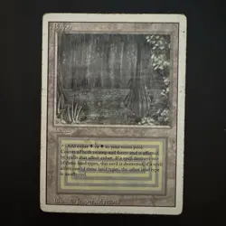 Magic The Gathering Bayou Revised Dual Land Heavily Played See Photos - Image 1