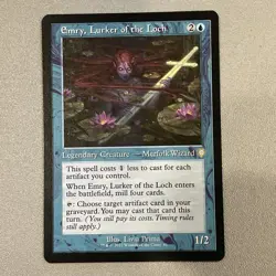 MTG, Emry, Lurker of the Loch (Retro Frame) Commander: the Brothers' War Regular - Image 1