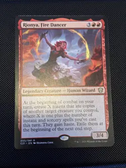 Mtg RIONYA, FIRE DANCER NM Commander 2021 C21 055/081 -Argo- - Image 1