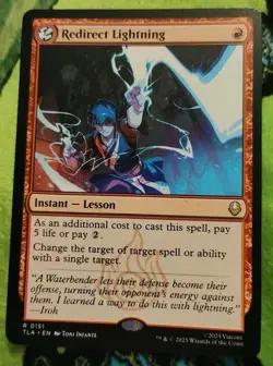 Redirect Lightning - Avatar the Last Airbender - MTG - NM - Image 1